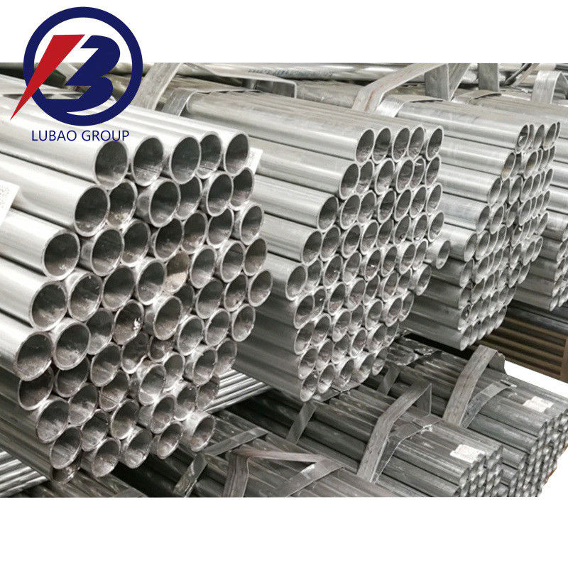 Tubo de acero galvanizado personalizado para el transporte de aguas residuales de gas y petróleo 12M longitud materiales de construcción