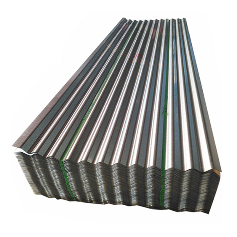 0.1-1mm espesor de la hoja de techo de color de zinc para los materiales de techo ondulado galvanizado espangular regular