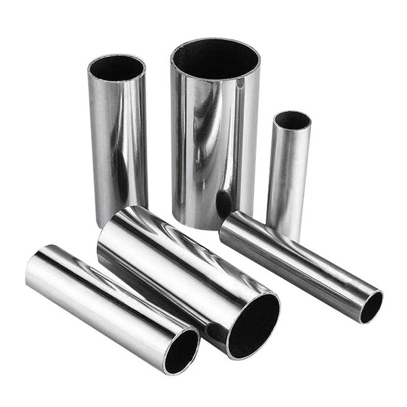 Línea de soldadura de ERW Tipo 304 304L 316 316L Tubo de acero inoxidable sin costura con acabado de superficie TSHS