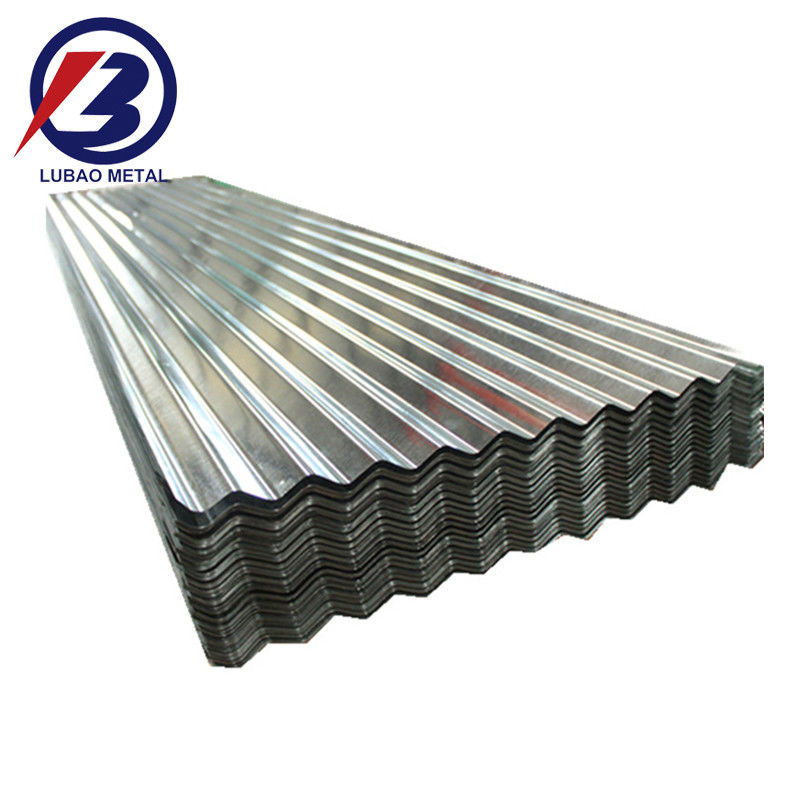 Las hojas de techo de zinc galvanizado galvanizado de anchura 665-1100 mm recubrimiento de zinc 20-275 g/m2 para de Prime