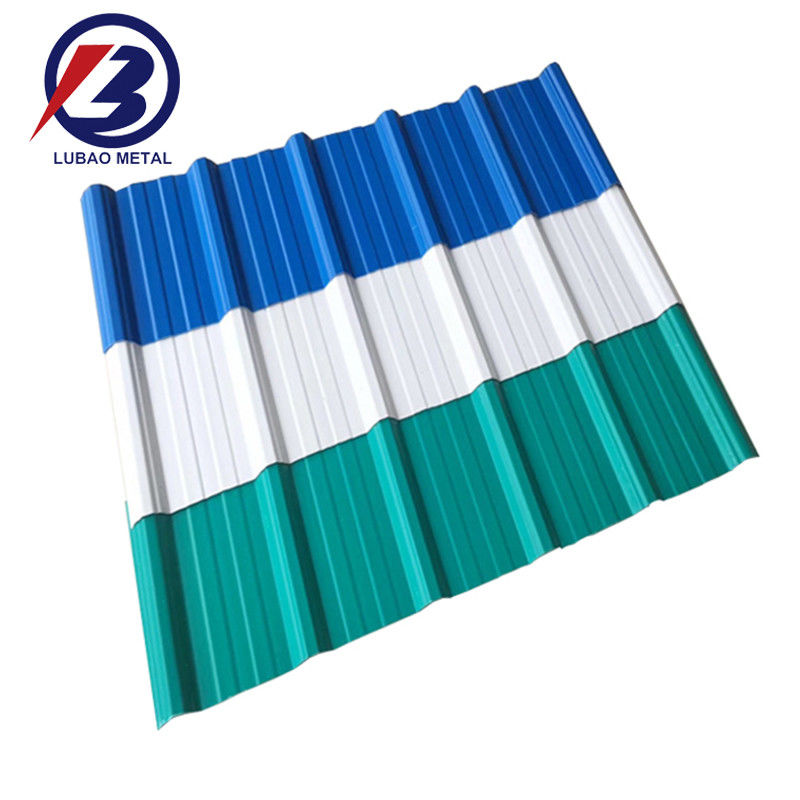 Logística Industrial Transporte SGCC/SPCC/DX51D Hoja de techo corrugada galvanizada pre-pintada a un precio asequible