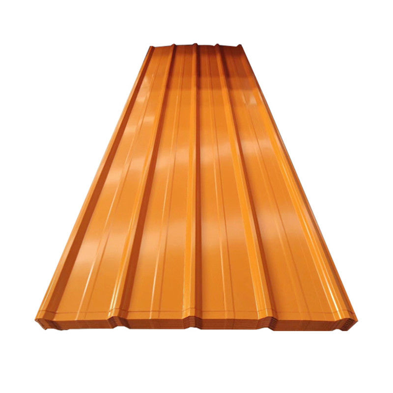 Hoja de techo de acero galvanizado de alta dureza GI PPGI PPGL 0,4 mm espesor 1000 mm anchura colorida placa corrugada para soldadura