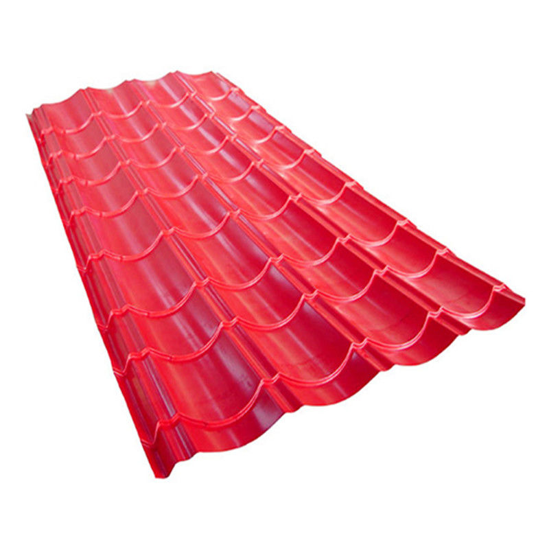 Técnica de azulejos ondulados garantizado 9002 9006 Plata de techo de acero corrugado de color con laminado en frío laminado en caliente y garantizado