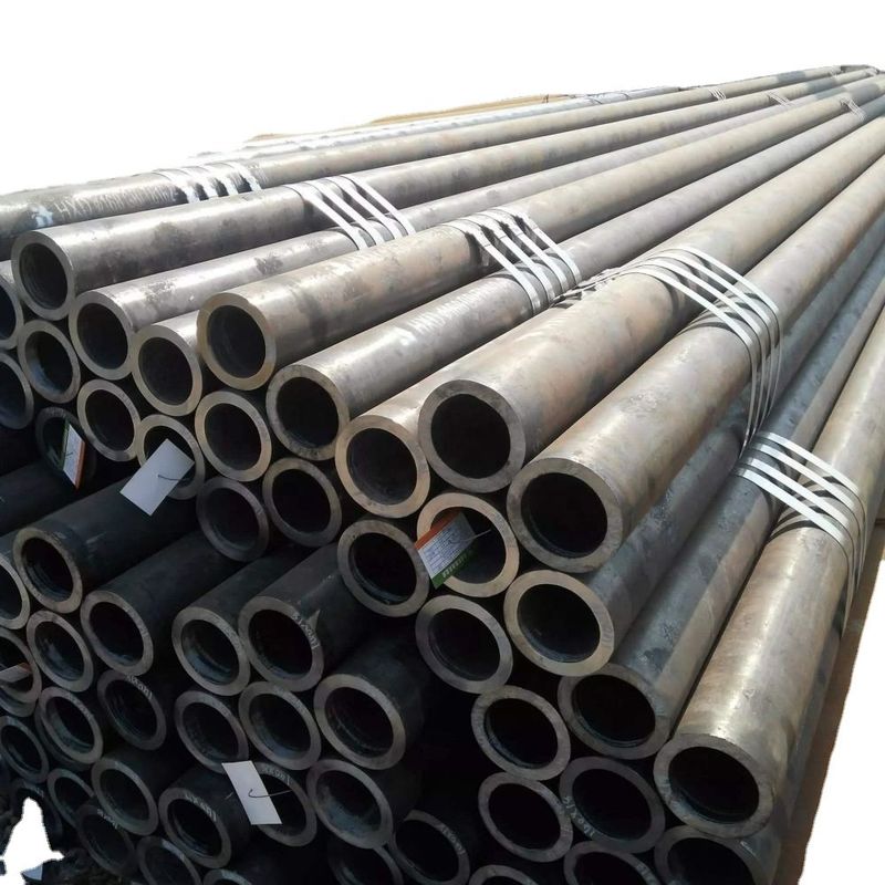 1 mm-20 mm de espesor ASTM A106/A53/A192 Gr. B ERW Tubos y tuberías de acero sin costuras para el transporte de aguas residuales de petróleo y gas
