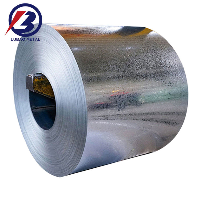 Zinc275g Acero galvanizado de gran angular 1.2 * 1000mm Gi Sheet Coil Dureza media y recubrimiento Z121-Z180