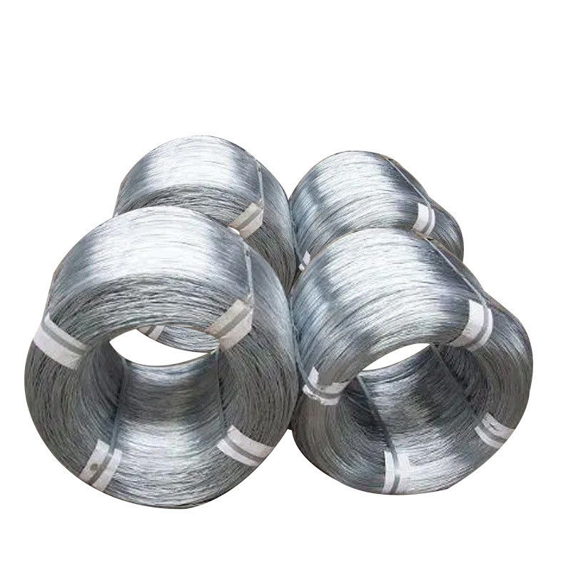 Adaptable en caliente sumergido en una varilla galvanizada de zinc revestido con alto contenido de carbono alambre de hierro galvanizado 0.3mm alambre 0.5mm 1.0mm 6mm