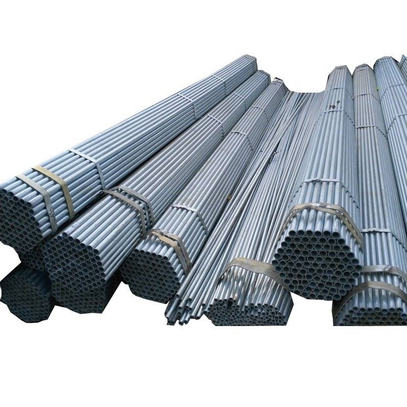 Alta rentabilidad ASTM Q195 Q215 Q235 Q345 tubo galvanizado redondo tubo cuadrado tubo de acero de inmersión en caliente para el grado S235/S355
