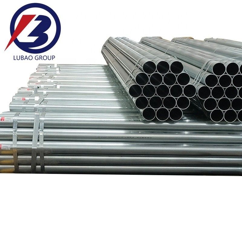 Tubo de acero galvanizado soldado Q235 Gi personalizado para construcción en el estándar ASTM y tolerancia ± 1%