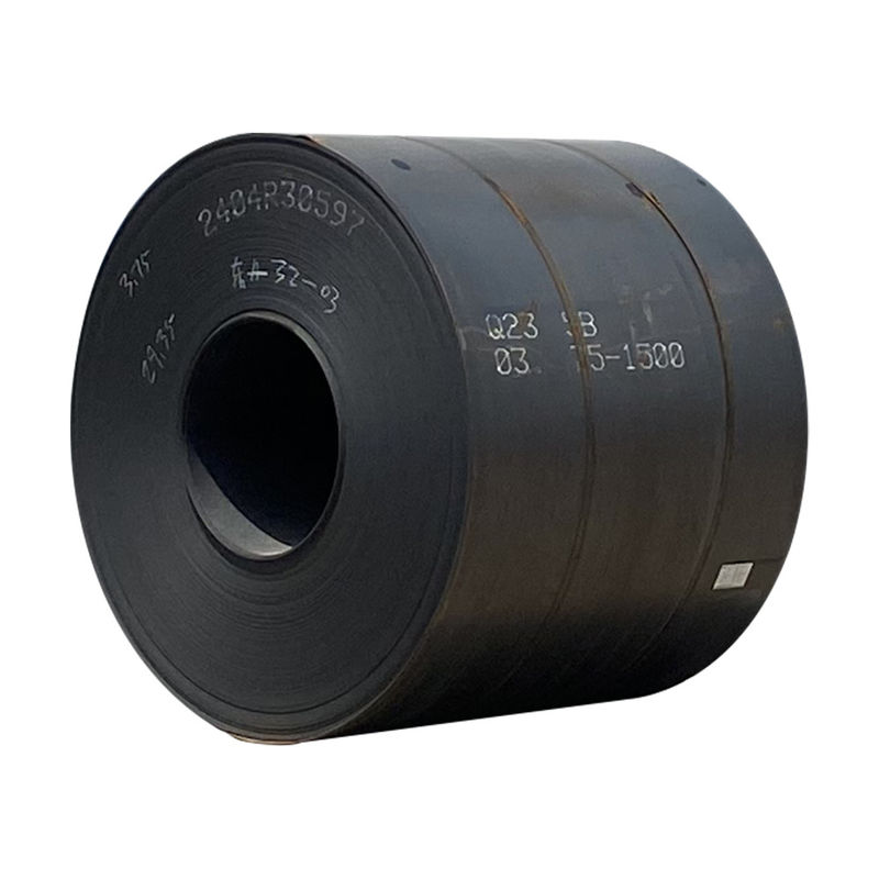 Alta resistencia de baja aleación Q195 Q215 Q235 Q255 Q275 Q355 Bobina de acero al carbono laminada en caliente para materiales de construcción de edificios