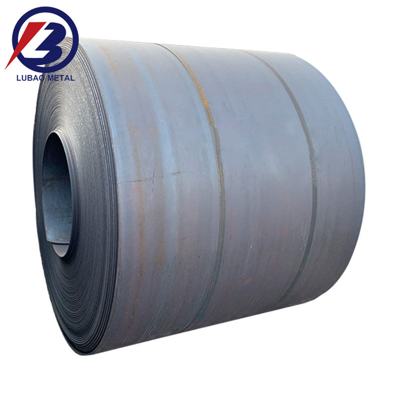Refuerzo alto ASTM A36 A283 A387 Q235 Q345 S235jr Bobina de acero al carbono negro para la fabricación de tuberías de acero y bobinas laminadas en caliente
