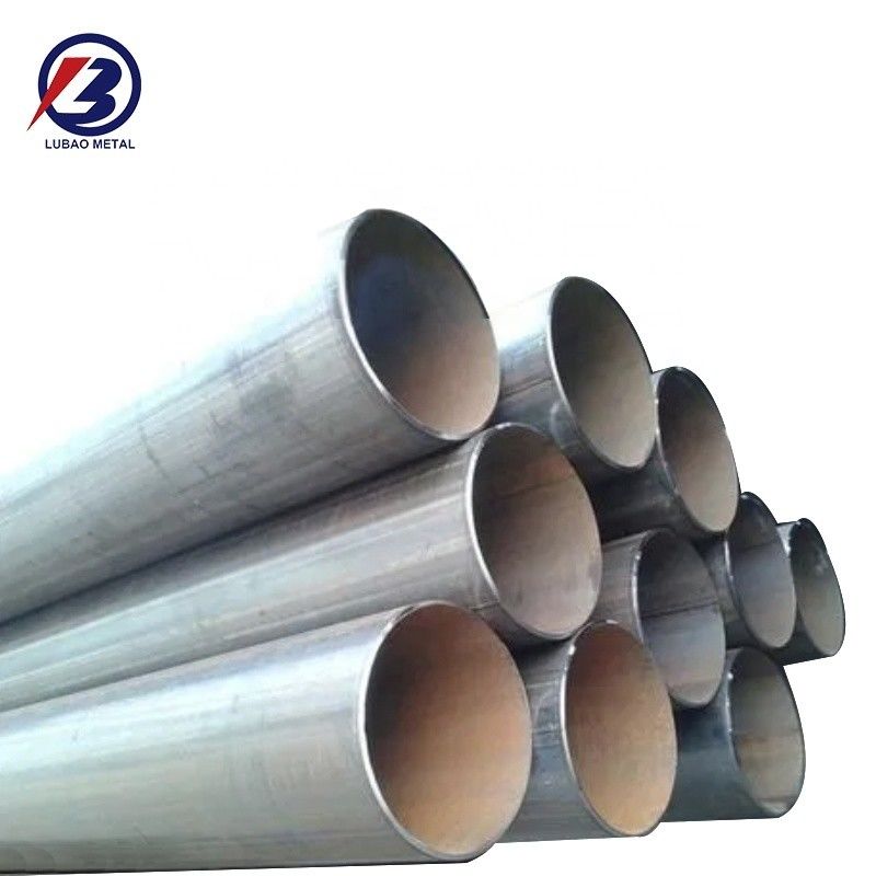 2-6 mm espesor ERW técnica de costura recta tubo de acero soldado para el transporte de petróleo y gas a alta presión fabricado por Q235B